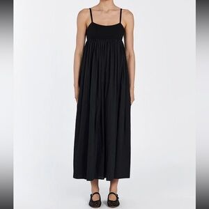 NWT DISSH Maeve Black Midi Dress